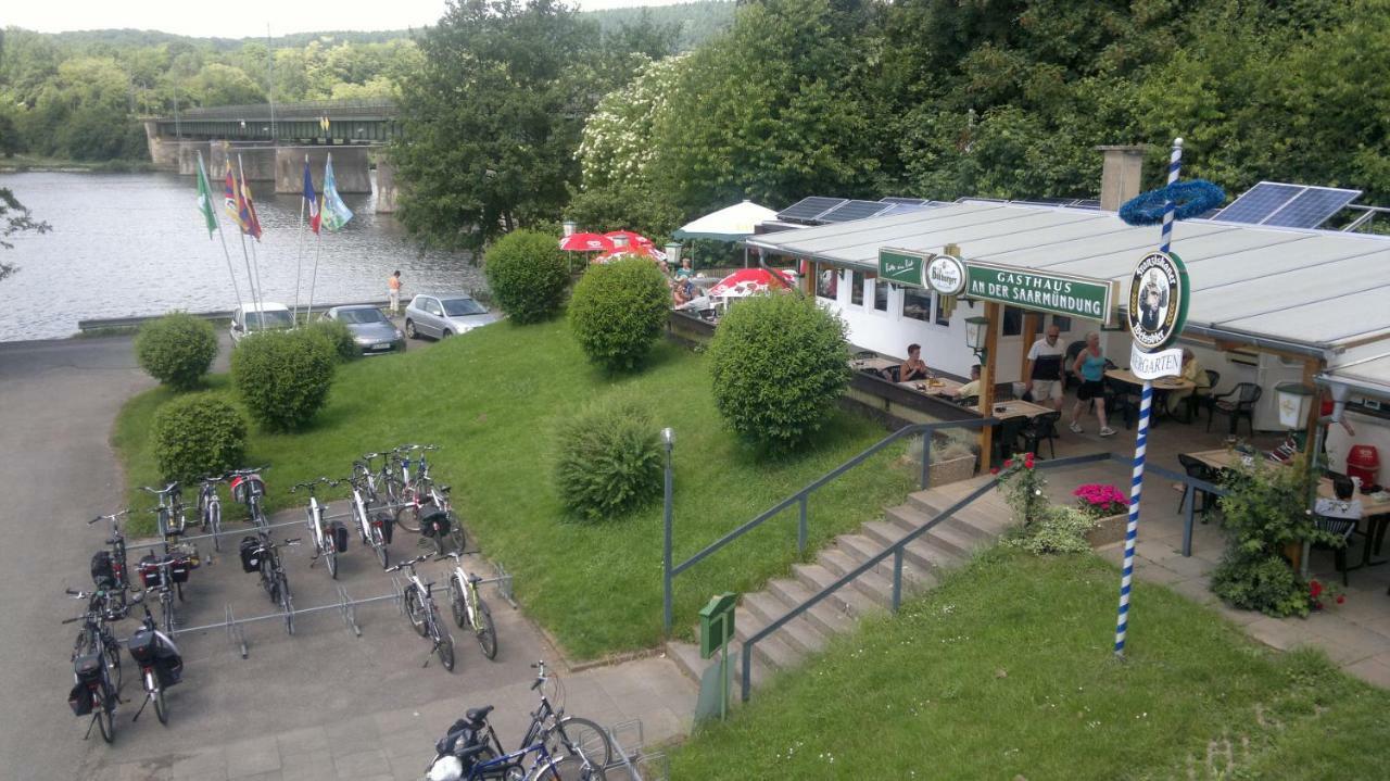 Gaestezimmer Auf Dem Campingplatz Konz Exteriér fotografie